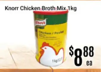 Nations Fresh Foods Knorr Chicken Broth Mix offer