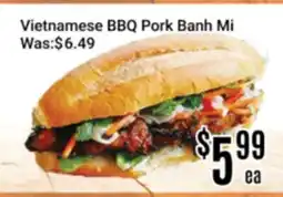 Nations Fresh Foods Vietnamese BBQ Pork Banh Mi offer