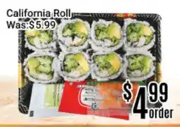 Nations Fresh Foods California Roll offer