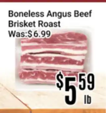 Nations Fresh Foods Boneless Angus Beef Brisket Roast offer