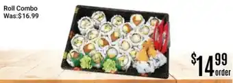 Nations Fresh Foods Roll Combo offer