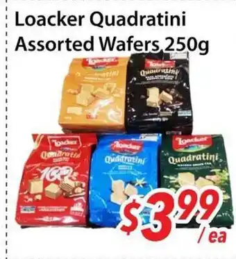 Bestco Food Mart Loacker Quadratini Assorted Wafers offer