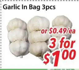Bestco Food Mart Garlic In Bag 3pcs offer