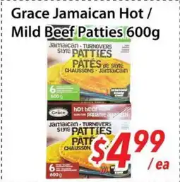 Bestco Food Mart Grace Jamaican Hot / Mild Beef Patties offer