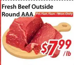 Bestco Food Mart Fresh Beef Outside Round AAA offer