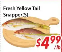 Bestco Food Mart Fresh Yellow Tail Snapper(S) offer