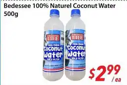 Bestco Food Mart Bedessee 100% Naturel Coconut Water offer