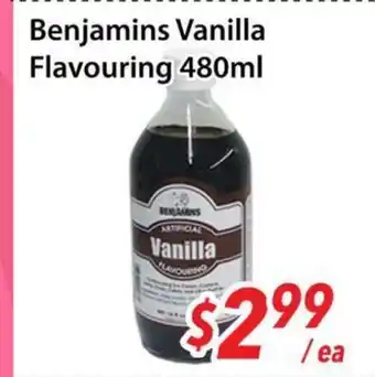Bestco Food Mart Benjamins Vanilla Flavouring offer