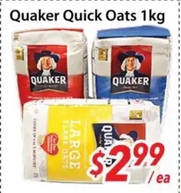 Bestco Food Mart Quaker Quick Oats offer