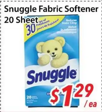 Bestco Food Mart Snuggle Fabric Softener offer