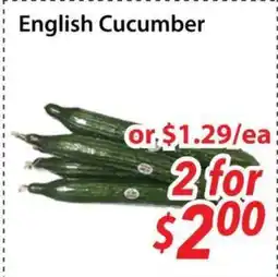 Bestco Food Mart English Cucumber offer