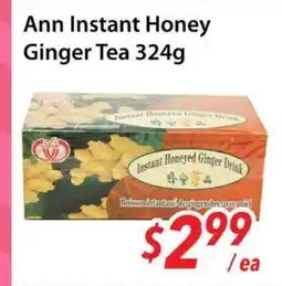 Bestco Food Mart Ann Instant Honey Ginger Tea offer