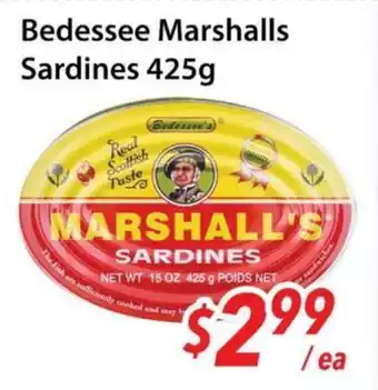 Bestco Food Mart Bedessee Marshalls Sardines offer