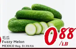 United Supermarket Fuzzy Melon offer