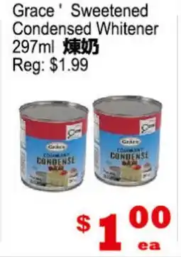 Yuan Ming Supermarket Grace Sweetened Condensed Whitener offer