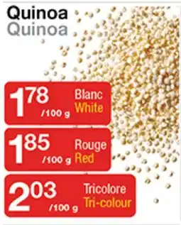 Bulk Barn Quinoa offer