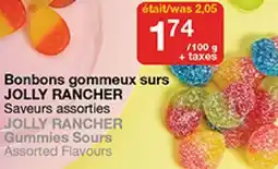 Bulk Barn Bonbons gommeux surs JOLLY RANCHER offer