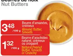Bulk Barn Beurres de noix offer