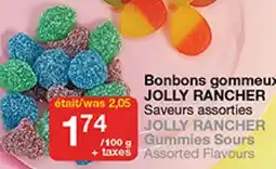 Bulk Barn Bonbons gommeux surs JOLLY RANCHER offer