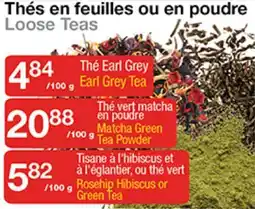 Bulk Barn Thés en feuilles ou en poudre offer