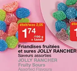 Bulk Barn Friandises fruitées et sures JOLLY RANCHER offer