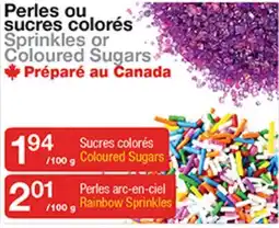 Bulk Barn Perles ou sucres colores offer