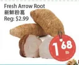Fresh Palace Supermarket Fresh Arrow Root offer