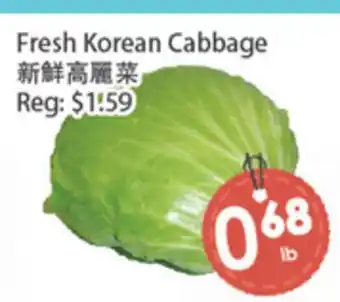 Fresh Palace Supermarket Fresh Korean Cabbage offer
