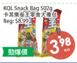 Fresh Palace Supermarket KQL Snack Bag offer