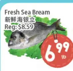 Fresh Palace Supermarket Fresh Sea Bream offer