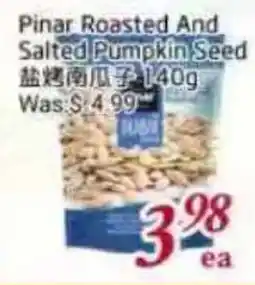 Tone Tai Supermarket Pinar Roasted And Salted Pumpkin Seed offer