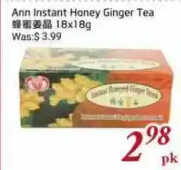 Tone Tai Supermarket Ann Instant Honey Ginger Tea offer