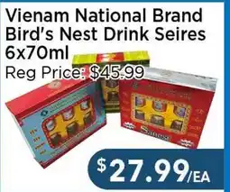 Blue Sky Supermarket Vietnam National Brand Bird's Nest Drink Series offer