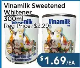 Blue Sky Supermarket Vinamilk Sweetened Whitener offer