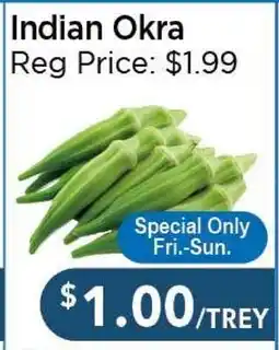 Blue Sky Supermarket Indian Okra offer