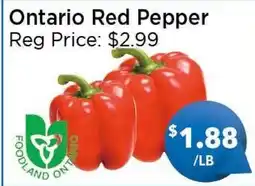 Blue Sky Supermarket Ontario Red Pepper offer