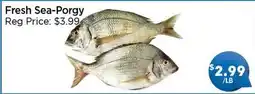 Blue Sky Supermarket Fresh Sea-Porgy offer