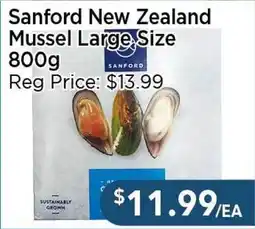 Blue Sky Supermarket Sanford New Zealand Mussel Large Size offer