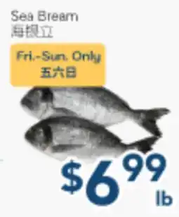 Oceans Fresh Food Market Sea Bream offer