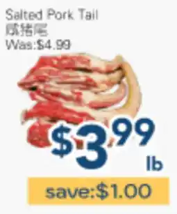Oceans Fresh Food Market Salted Pork Tail offer