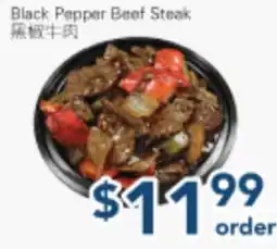 Oceans Fresh Food Market Black Pepper Beef Steak offer