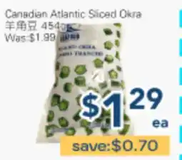 Oceans Fresh Food Market Canadian Atlantic Sliced Okra offer