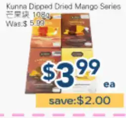 Oceans Fresh Food Market Kunna Dipped Dried Mango Series offer