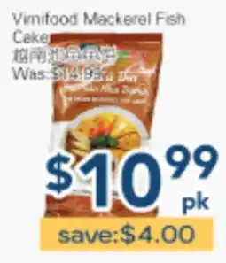 Oceans Fresh Food Market Vimifood Mackerel Fish Cake offer