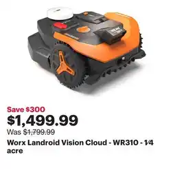 Best Buy Worx Landroid Vision Cloud - WR310 - 1⁄4 acre offer