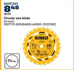 RONA Circular saw blade offer