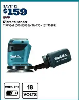 RONA Makita 5orbital sander offer