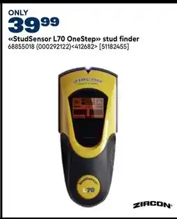 RONA ZIRCON StudSensor L70 OneStep stud finder offer