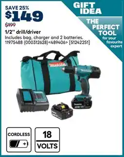 RONA Makita 1/2 drill/driver offer