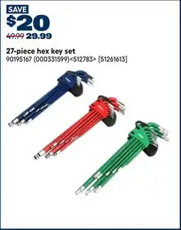 RONA RONA 27-piece hex key set offer